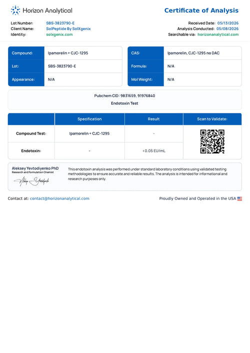 2X Blend CJC-1295 WithoutDAC (5mg) / Ipamorelin (5mg)U.S Blend