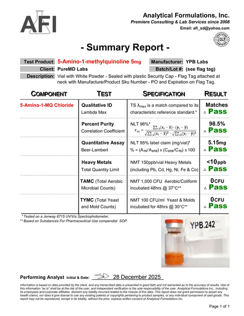 5-amino-1MQ