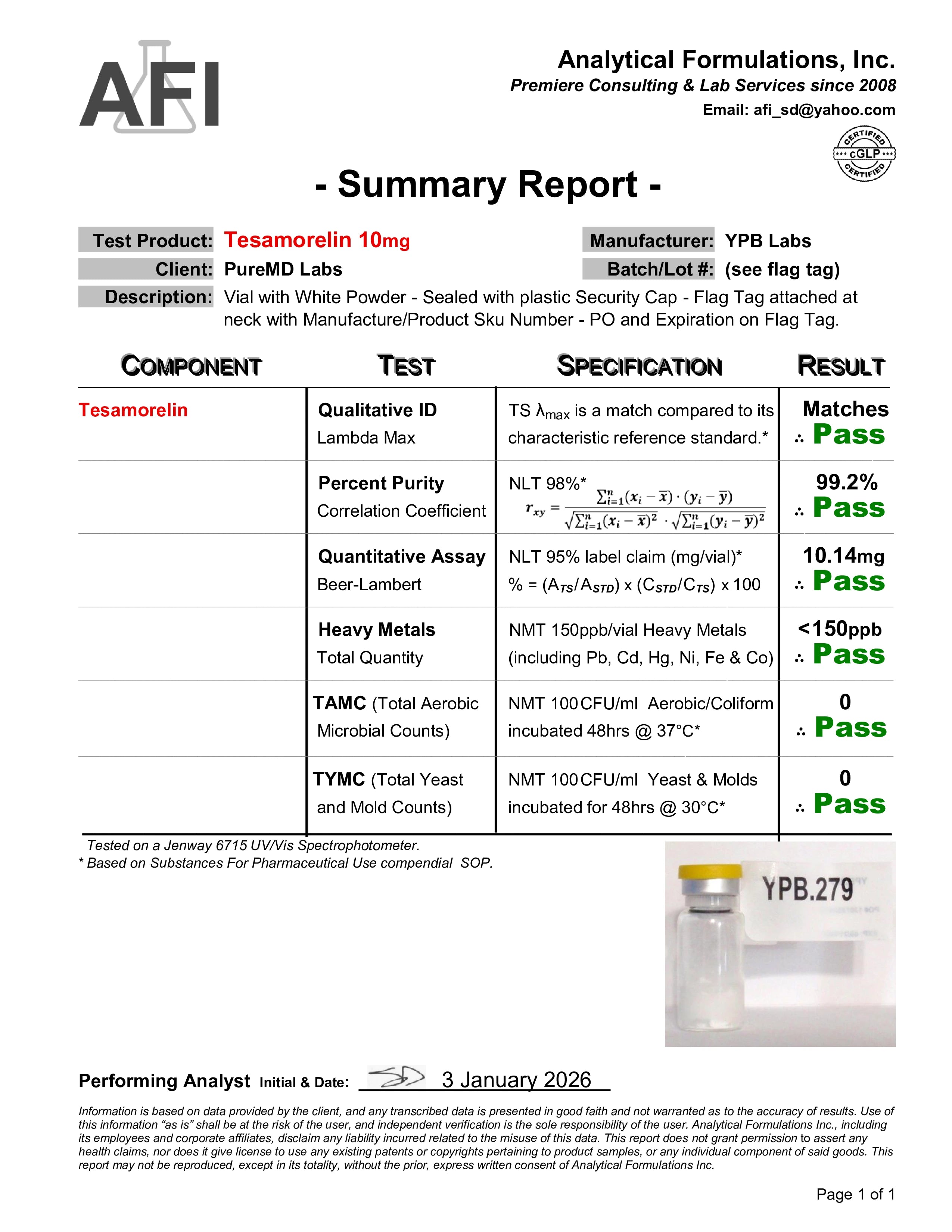 Pentadecapeptide-Thymosin-Beta-4