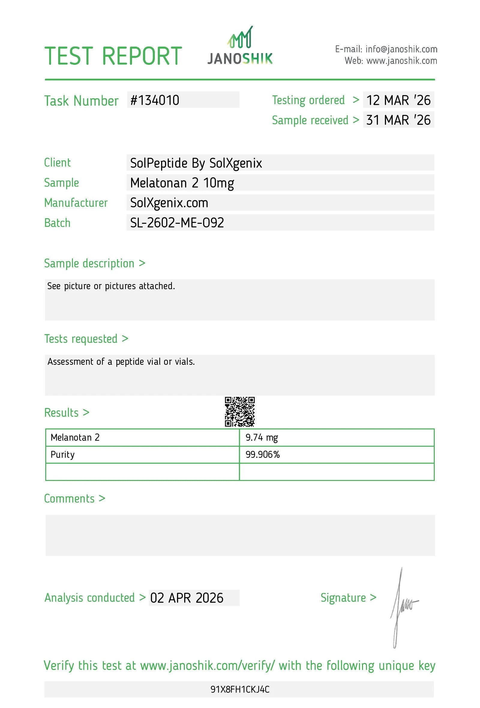 Melanotan 2 (10mg)